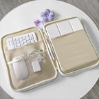 Laptop Protective Case Compatible with HP MI Macbook 11 13-14 Inch Shockproof Plush Laptop Bag, Portable Tablet Protective Bag