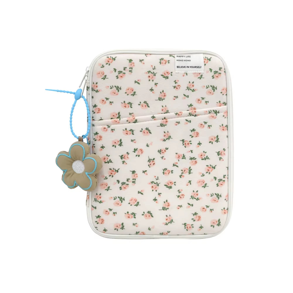 Laptop Protective Case Compatible with HP MI Macbook 11 13-14 Inch Shockproof Plush Laptop Bag, Portable Tablet Protective Bag