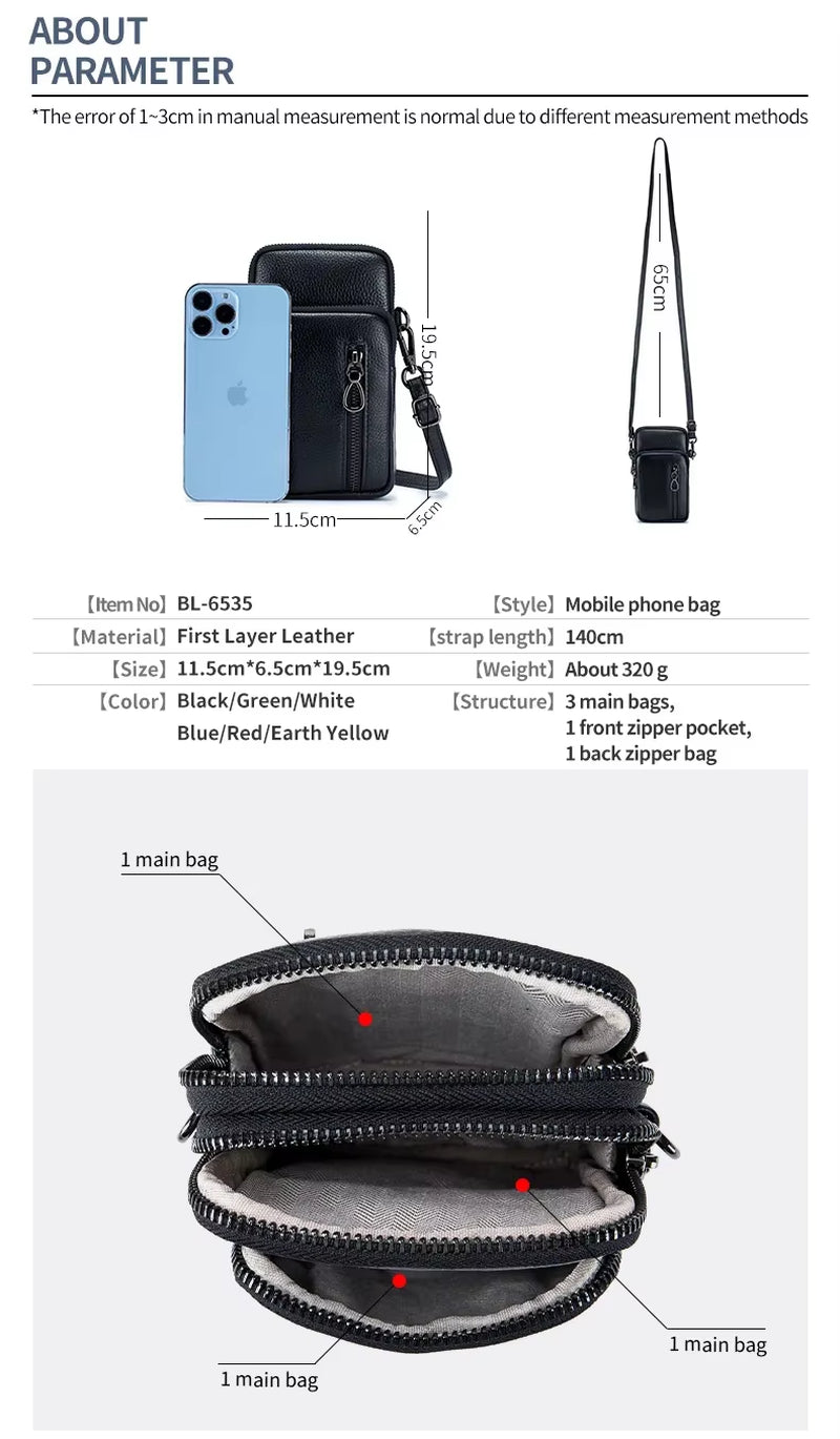 Lightweight Crossbody Messenger Bag