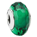 Colored Flower Leaf Cosmic Rainbow Murano Glass Charms Beads