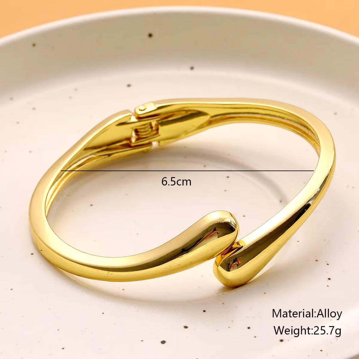 Gold Bangle Bracelets for Women Teens Trendy Chunky Adjustable Twist Cuff Bracelet Jewelry Gifts