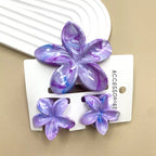 Summer Hawaiian Flower Hair Claw Clip